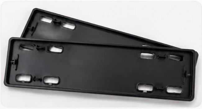 Number Plate Plastic Frame